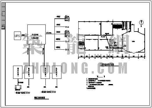 海上风电施工网络图资料下载-大学教学楼网络图