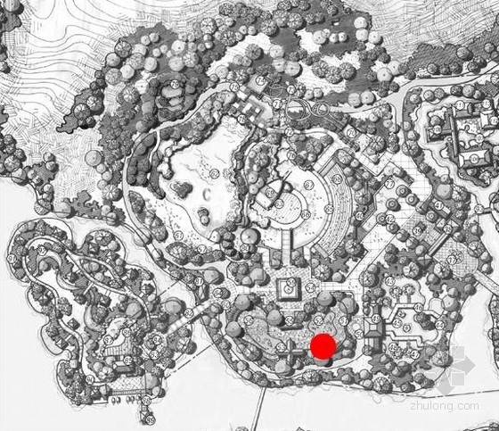 景区入口大门模型资料下载-[广东]温泉度假村景观扩初设计文本