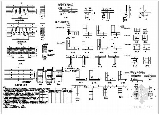 12g6141砌体填充墙结构构造资料下载-砌体结构构造详图