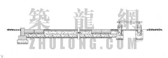 景观铺地剖面图资料下载-铺地（一）剖面图