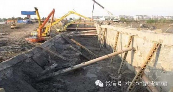 建筑工程深基坑施工常见质量问题及案例分析-地下连续墙折断破坏 