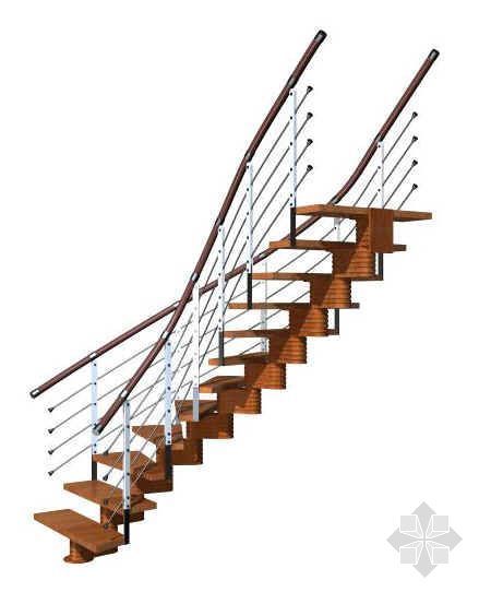 支模楼梯流程资料下载-木制楼梯