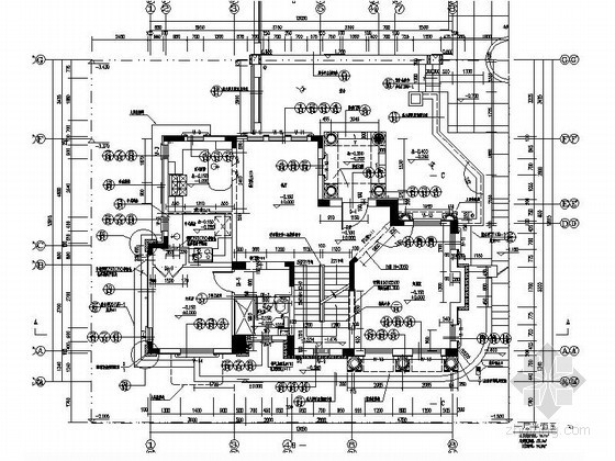 [郑州]某湖别墅区二层意大利式别墅建筑施工图- 