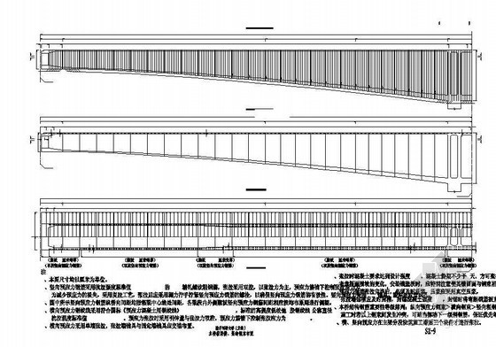 连续钢构总体布置cad图资料下载-连续钢构特大桥主桥箱梁横、竖向钢束布置节点详图设计