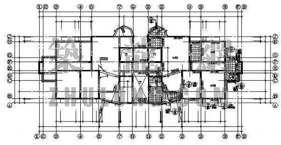 重庆住宅项目结构图资料下载-框剪住宅结构图