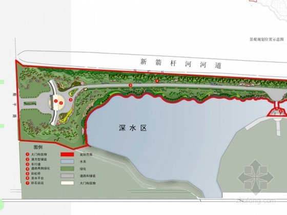 北京小区环境景观设计方案资料下载-[北京]度假村环境景观设计方案