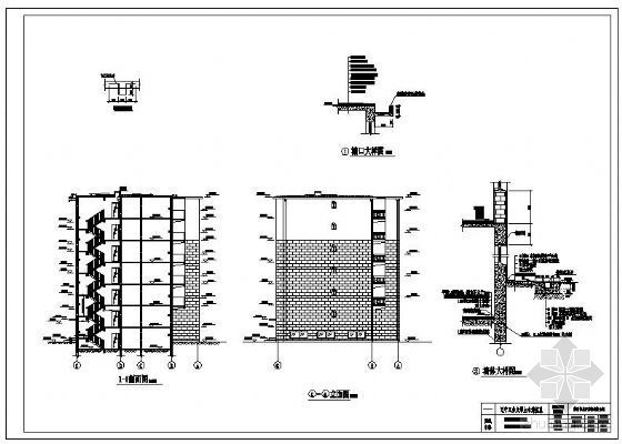 异型建筑设计资料下载-[学士]锦州市某异型柱框架住宅楼毕业设计图