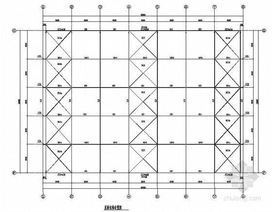 30米跨钢结构图资料下载-钢结构厂房结构施工图（30米跨 带吊车）