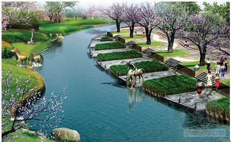 重庆市城市设计案例资料下载-重庆市桃花溪景观设计