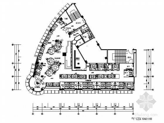 商业空间设计咖啡厅资料下载-[福建]知名品牌现代风格咖啡厅室内装修施工图（含实景）