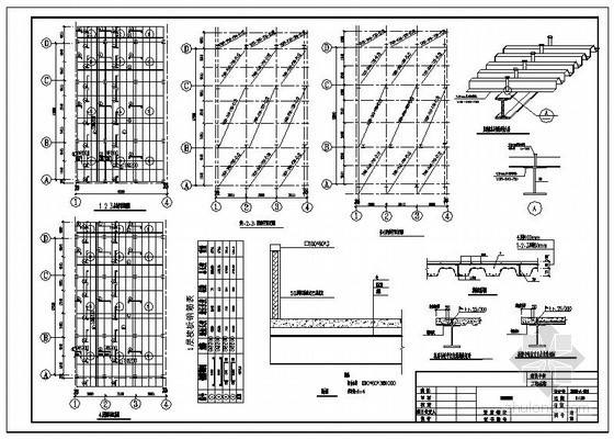 钢结构楼承板开裂资料下载-某楼承板节点构造详图