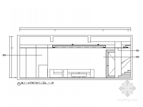 [南京]优雅豪华时尚复式住宅室内设计全套施工图（含物料明细表）-[南京]优雅豪华时尚复式住宅室内设计立面图