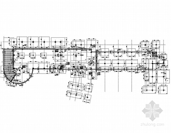 四层教学楼建施图资料下载-四层框架结构教学楼施工图（含建施）