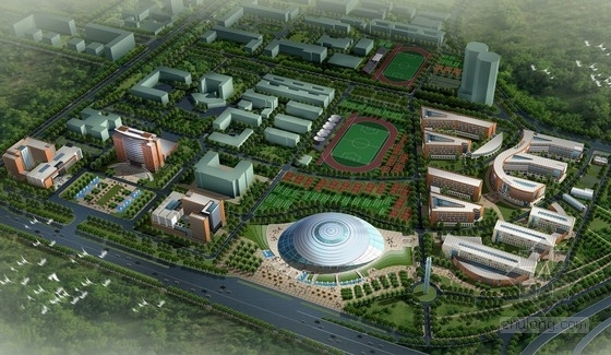 高校校园规划城市设计资料下载-[北京]高校校区规划及单体设计方案文本（含cad 精品方案 资料齐全）