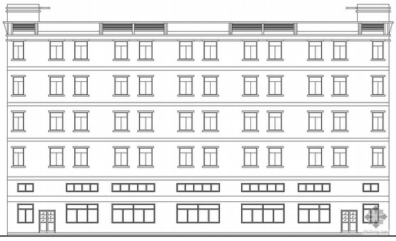 建筑结构施工图五层资料下载-[中山]某五层丙类厂房建筑结构施工图