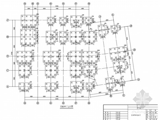 湖南民用建筑施工图纸资料下载-[湖南]地上六层框架结构商住楼结构施工图