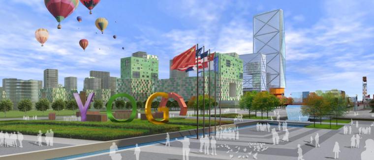 南京青奥模型资料下载-[南京]青年奥运会景观设计方案文本（包含PDF+262页）