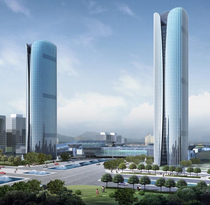 钢结构室内检测项目资料下载-[天津]超高层双子塔项目钢结构检测方案