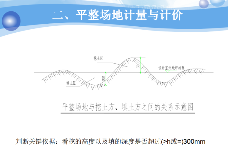 土方工程计量与计价-平整场地计量与计价