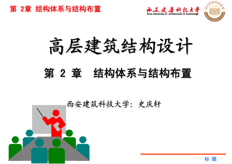 高层建筑基础设计图资料下载-高层建筑结构设计：结构体系与结构布置-西安建筑科技大学