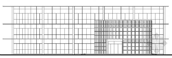 三层小区建筑施工图资料下载-某三层小区会所建筑施工图
