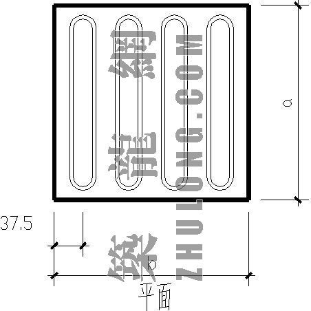 盲道铺装大样图-2