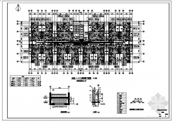 鄂尔多斯住宅CAD资料下载-鄂尔多斯某住宅楼采暖设计图