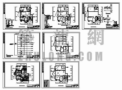 小广场电气资料下载-广场k型建筑电气图