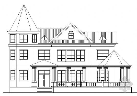 200平别墅设计CAD资料下载-别墅设计图纸
