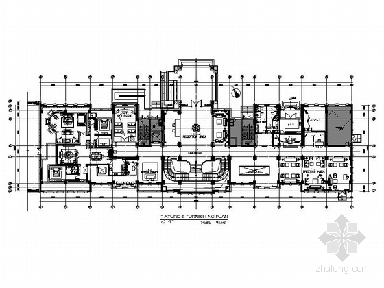 欧式会所装修图片资料下载-[江苏]新江东核心区豪华欧式风格三层会所室内设计装修施工图