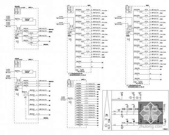 [湖北]国际综合物流港电气施工图131张（甲级院最新设计）-配电系统图