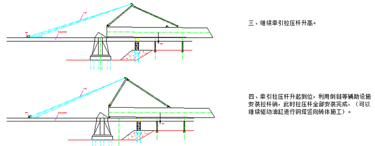 白鹭大桥钢塔竖向转体施工技术（无背索竖琴式斜拉桥）-图6B.jpg