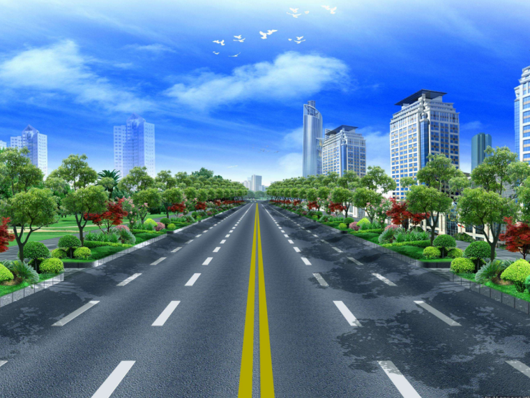 路面施工课件资料下载-道路工程基础知识及工程量计算课件（PPT，共91页）