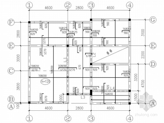 二层砌体施工图资料下载-二层砌体结构别墅结构施工图（含建施）