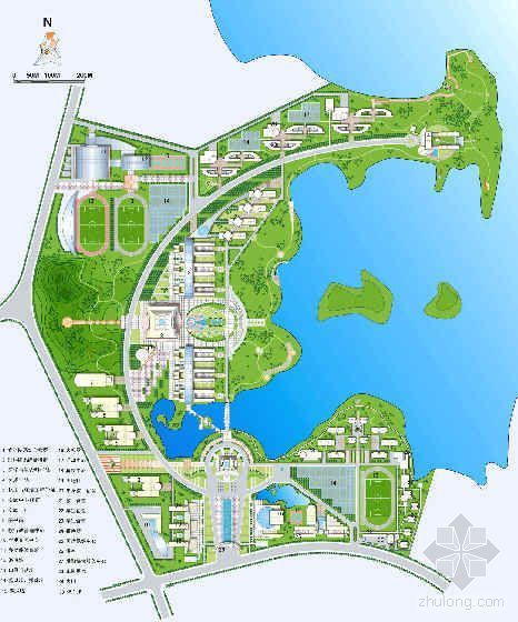 宿舍区园林景观设计资料下载-武汉大学规划招标方案