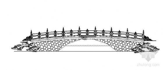 景观桥栏杆施工图资料下载-景观桥施工图20例