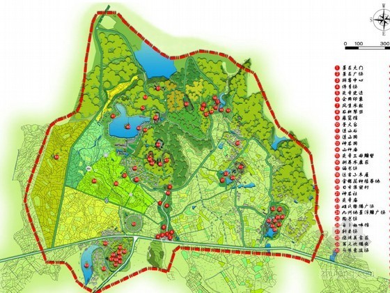 桂林石林景区旅游规划资料下载-[会同]旅游景区详细规划设计（三）