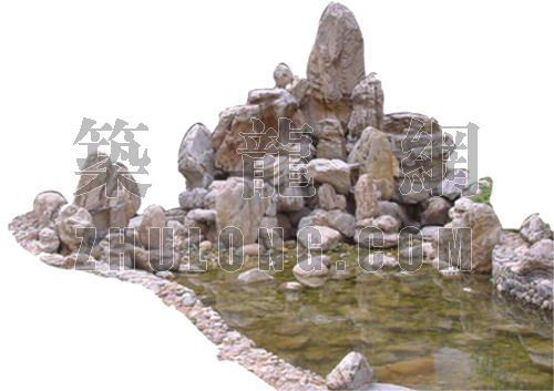 假山石模型资料下载-假山石26