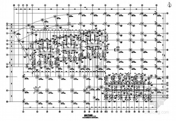 人防地下室车道图纸资料下载-江西某小区地下室全套结构施工图