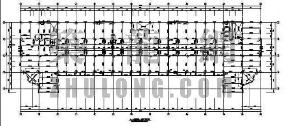 钢框架活动板房施工图资料下载-高层钢框架支撑结构施工图