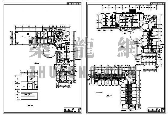 空调风道系统资料下载-空调系统风道图纸