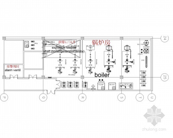 [山西]酒店空调采暖及通风系统初步设计图（doc格式说明书）-锅炉房 冷冻机房 