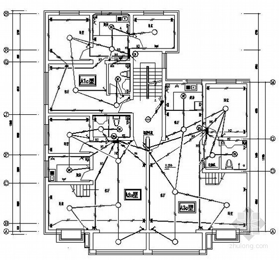 全套住宅楼土建施工图纸资料下载-[新疆]某住宅楼全套电气施工图纸