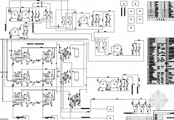 小型离子交换设备图资料下载-电厂反渗透及离子交换系统图
