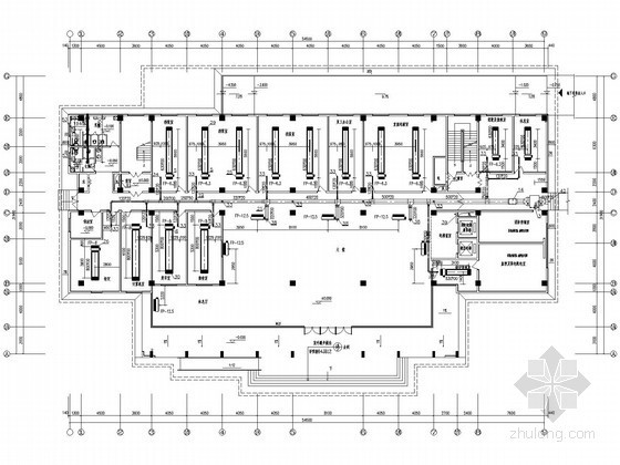 成都办公室楼装修资料下载-[成都]高层办公楼空调通风设计施工图(知名设计院)