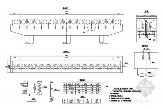 锚栓设计图资料下载-20m预制空心板抗震锚栓构造节点详图设计