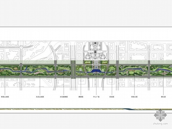 大跨度扩初设计图资料下载-[芜湖]公园景观扩初设计