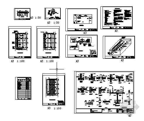 洁净厂房大样图资料下载-深圳某洁净厂房施工图