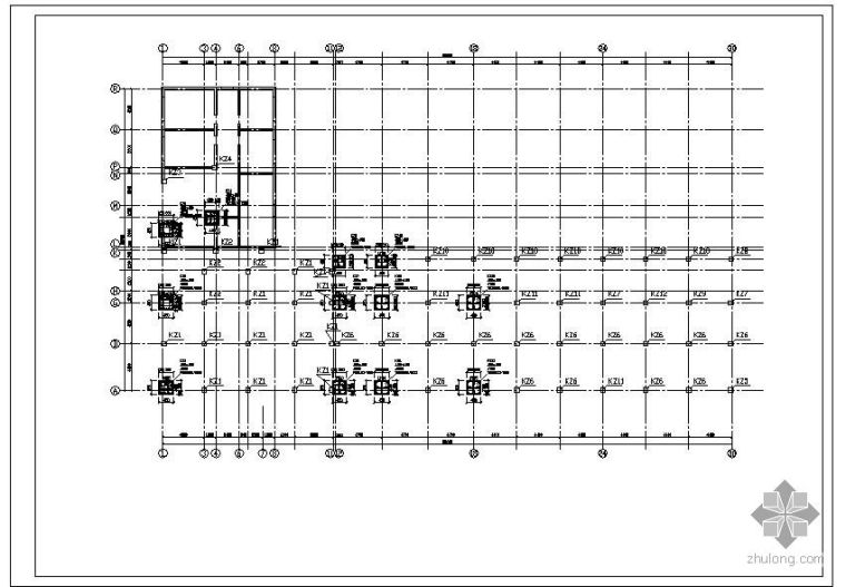 医院建筑构造节点详图资料下载-某医院基础结构节点构造详图