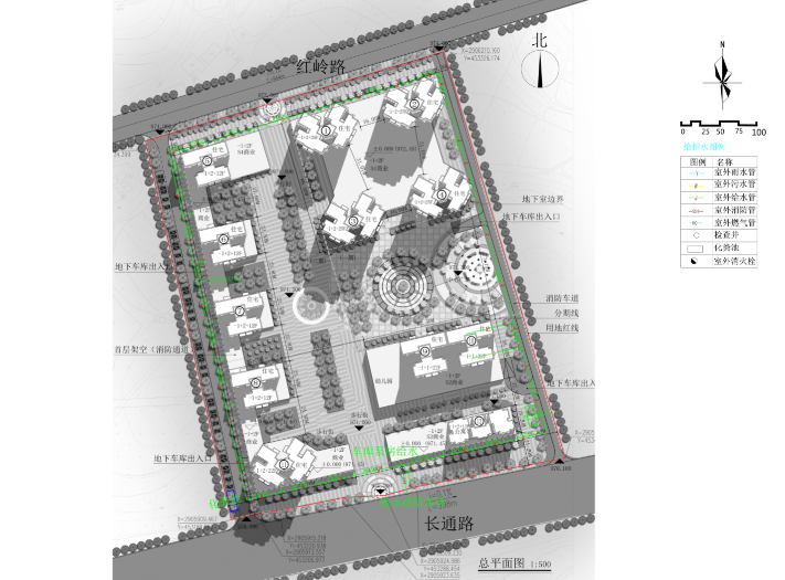 [贵州]都匀经济开发区洛邦新城项目修建性详细规划设计文本（2018年）-给谁规划图